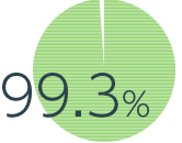 99.3%